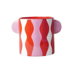 Plant Pot Valeria - Maroon Madness